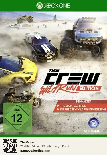 The Crew Xbox One, Germany box front