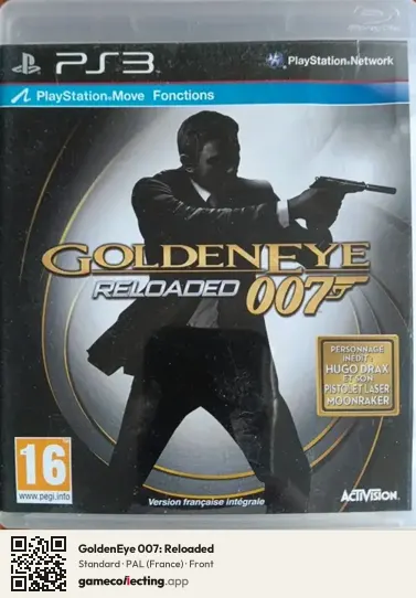 GoldenEye 007: Reloaded PlayStation 3, France box front
