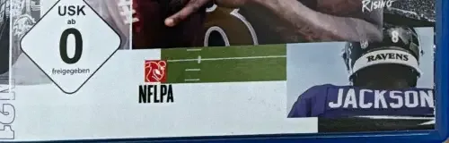 Madden NFL 21, the USK square on its front