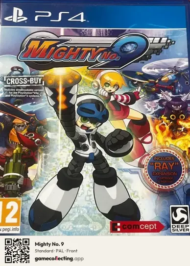 Mighty No. 9 PlayStation 4, PAL box front