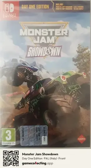 Monster Jam Showdown Nintendo Switch, Italy box front