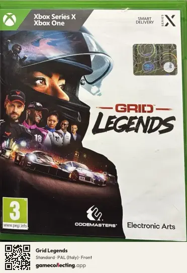 Grid Legends Xbox Series X, Italy box front
