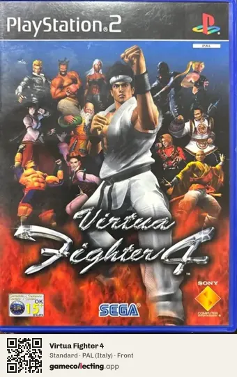 Virtua Fighter 4 PlayStation 2, Italy box front