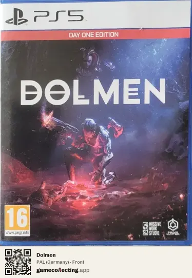 Dolmen PlayStation 5, Germany box front