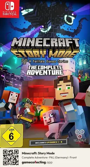 Minecraft: Story Mode Nintendo Switch, Germany box front
