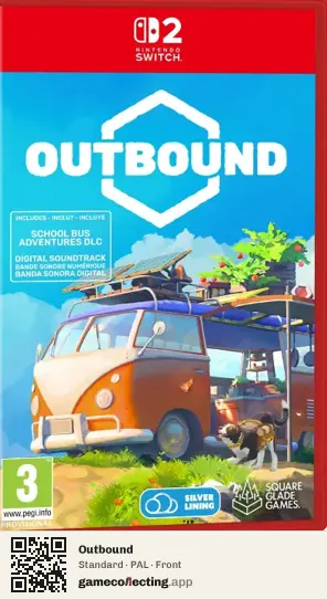 Outbound Nintendo Switch 2, PAL box front