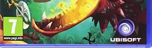 Rayman Legends, the PEGI square on its front