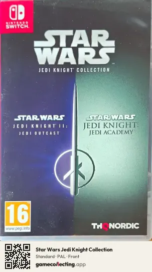 Star Wars Jedi Knight Collection Nintendo Switch, PAL box front