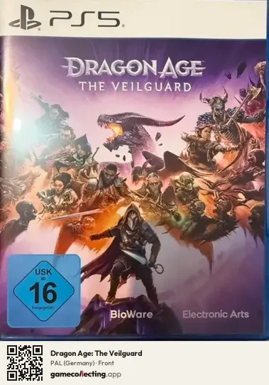 Dragon Age: The Veilguard PlayStation 5, Germany box front