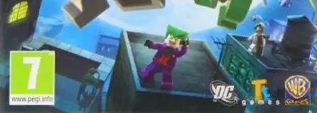 LEGO Batman: The Videogame, the PEGI square on its front