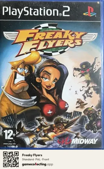 Freaky Flyers PlayStation 2, PAL box front