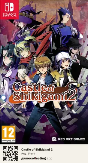 Castle of Shikigami 2 Nintendo Switch, PAL box front