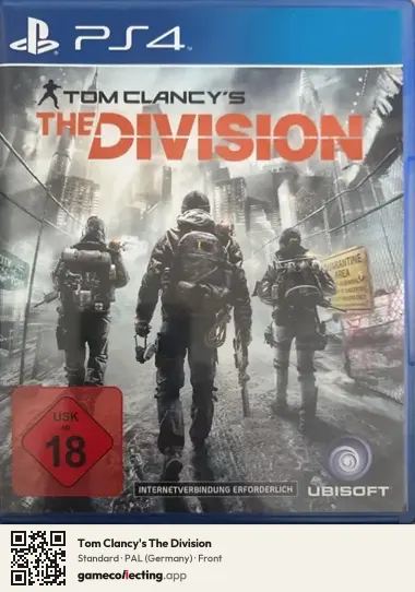 Tom Clancy's The Division PlayStation 4, Germany box front