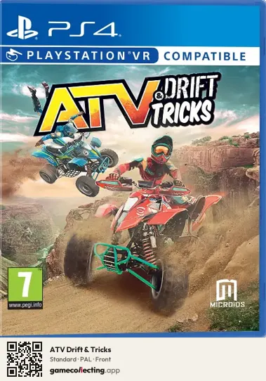 ATV Drift & Tricks PlayStation 4, PAL box front