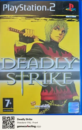 Deadly Strike PlayStation 2, PAL box front