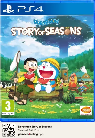 Doraemon Story of Seasons PlayStation 4, PAL box front