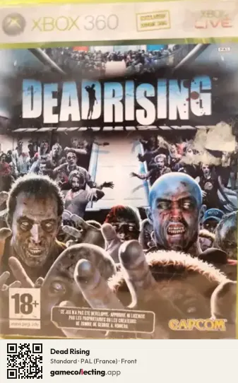 Dead Rising Xbox 360, France box front