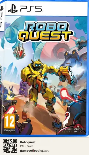 Roboquest PlayStation 5, PAL box front