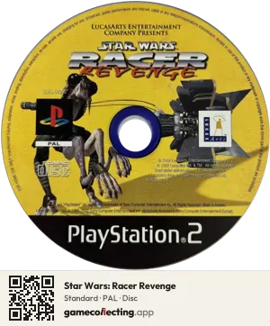 Star Wars: Racer Revenge PlayStation 2, PAL disc
