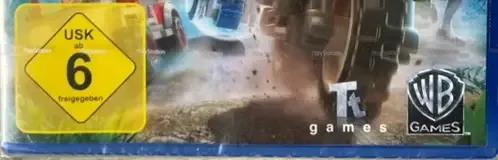 LEGO Jurassic World, the USK square on its front