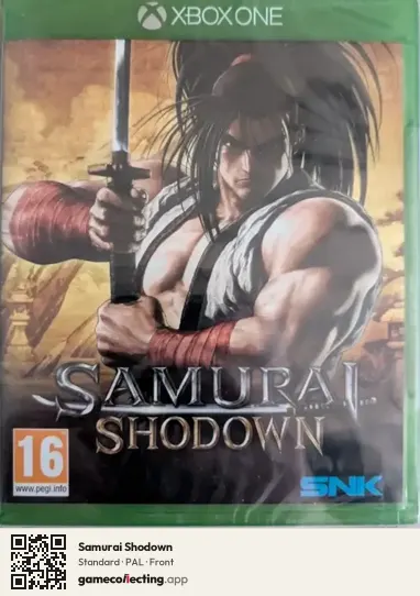 Samurai Shodown Xbox One, PAL box front