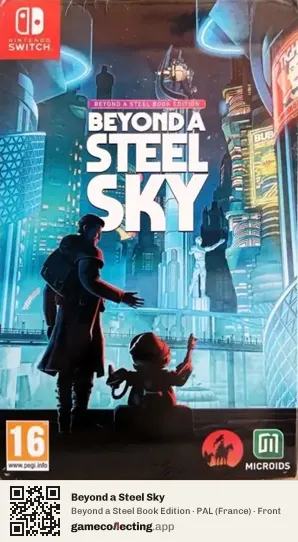 Beyond a Steel Sky Nintendo Switch, France box front