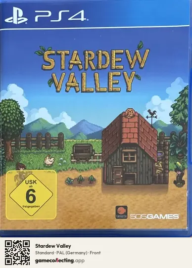Stardew Valley PlayStation 4, Germany box front