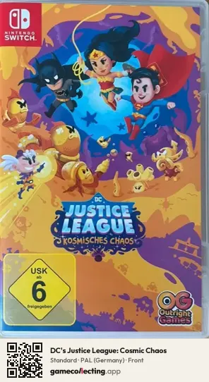 DC's Justice League: Cosmic Chaos Nintendo Switch, Germany box front
