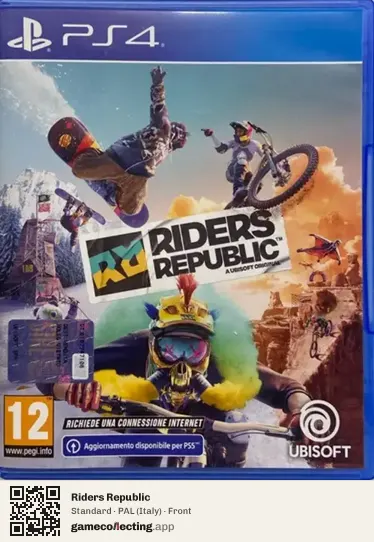 Riders Republic PlayStation 4, Italy box front