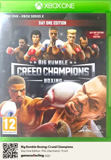 Big Rumble Boxing: Creed Champions Xbox One, Germany box front