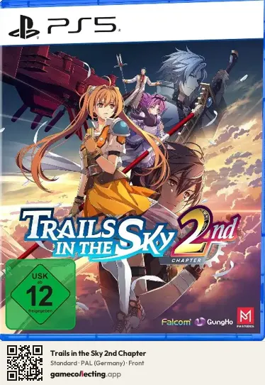 Trails in the Sky 2nd Chapter PlayStation 5, Germany box front