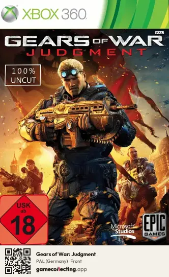Gears of War: Judgment Xbox 360, Germany box front