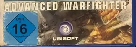 Tom Clancy's Ghost Recon Advanced Warfighter, the USK square on its front