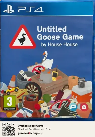 Untitled Goose Game PlayStation 4, Germany box front