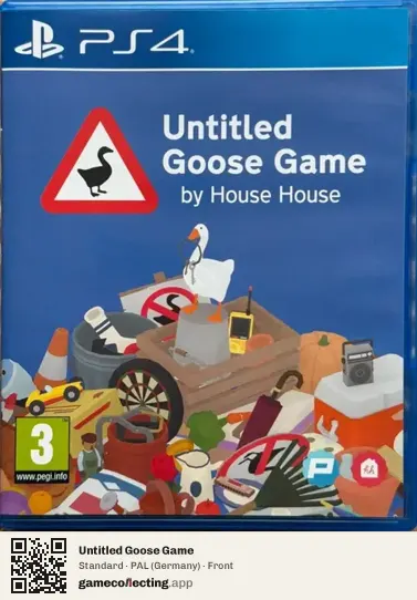 Untitled Goose Game PlayStation 4, Germany box front