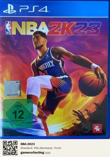 NBA 2K23 PlayStation 4, Germany box front