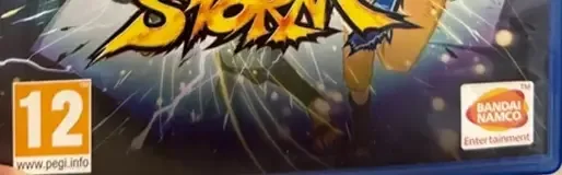 Naruto Shippuden: Ultimate Ninja Storm 4, the PEGI square on its front