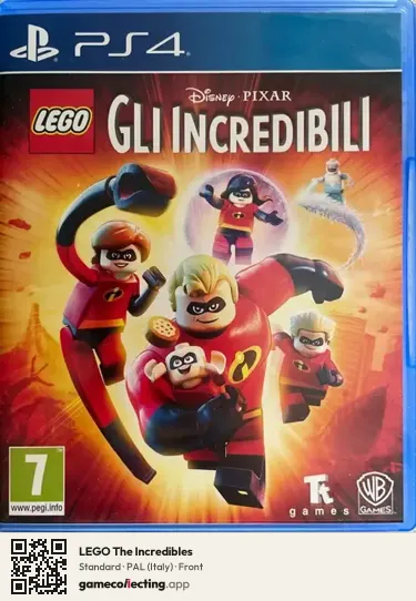 LEGO The Incredibles PlayStation 4, Italy box front