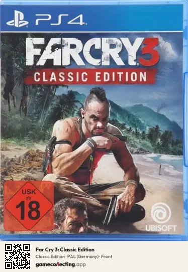 Far Cry 3: Classic Edition PlayStation 4, Germany box front
