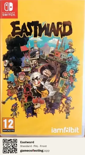 Eastward Nintendo Switch, PAL box front
