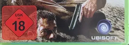 Far Cry 3, the USK square on its front