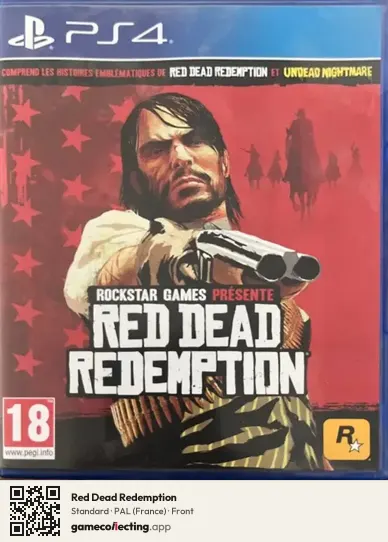 Red Dead Redemption PlayStation 4, France box front