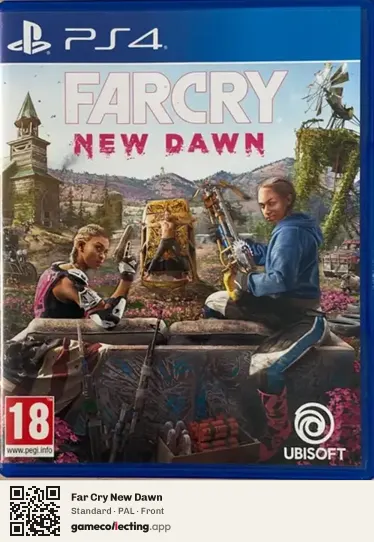 Far Cry New Dawn PlayStation 4, PAL box front