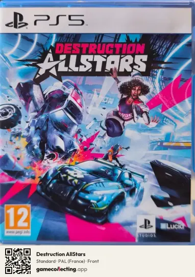 Destruction AllStars PlayStation 5, France box front