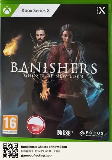 Banishers: Ghosts of New Eden Xbox Series X, Poland box front