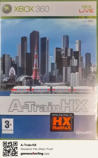 A-Train HX Xbox 360, Italy box front
