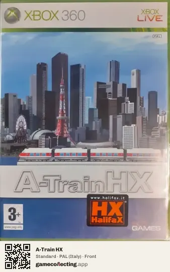 A-Train HX Xbox 360, Italy box front