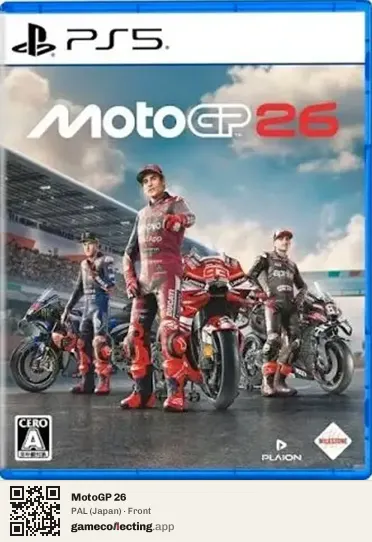 MotoGP 26 PlayStation 5, Japan box front