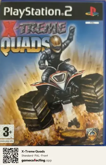 X-Treme Quads PlayStation 2, PAL box front