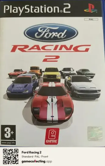 Ford Racing 2 PlayStation 2, PAL box front